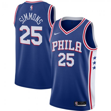 Herren NBA Philadelphia 76ers Trikot Ben Simmons 25 Nike 2020-2021 Icon Edition Swingman